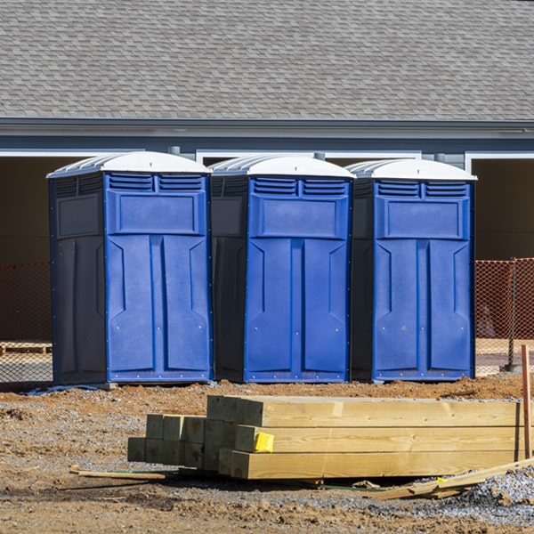 is there a specific order in which to place multiple portable restrooms in Bedminster Pennsylvania